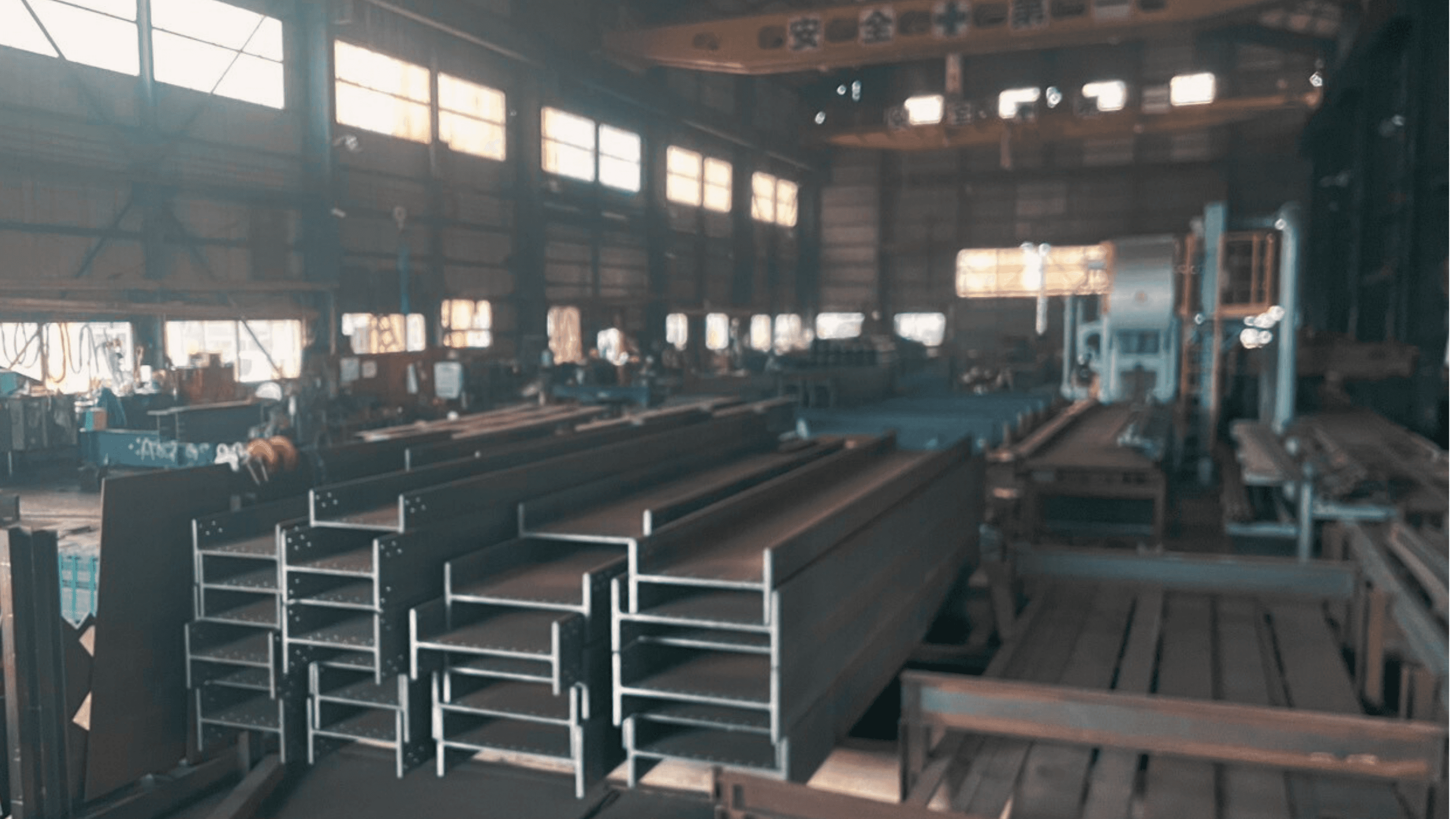 マスダ鉄工の工場内部